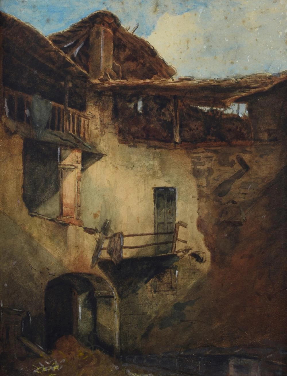 Casa diroccata